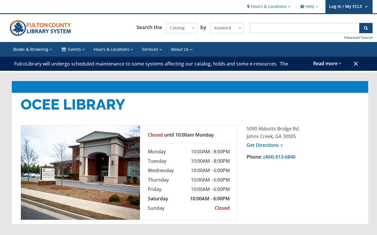 Johns Creek city directory research through Ocee Library
